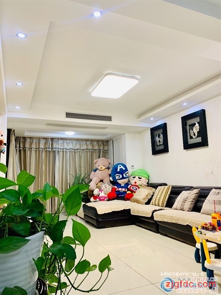 旺西花苑115万3室2厅2卫精装修，南北通透安静看园景视野开阔